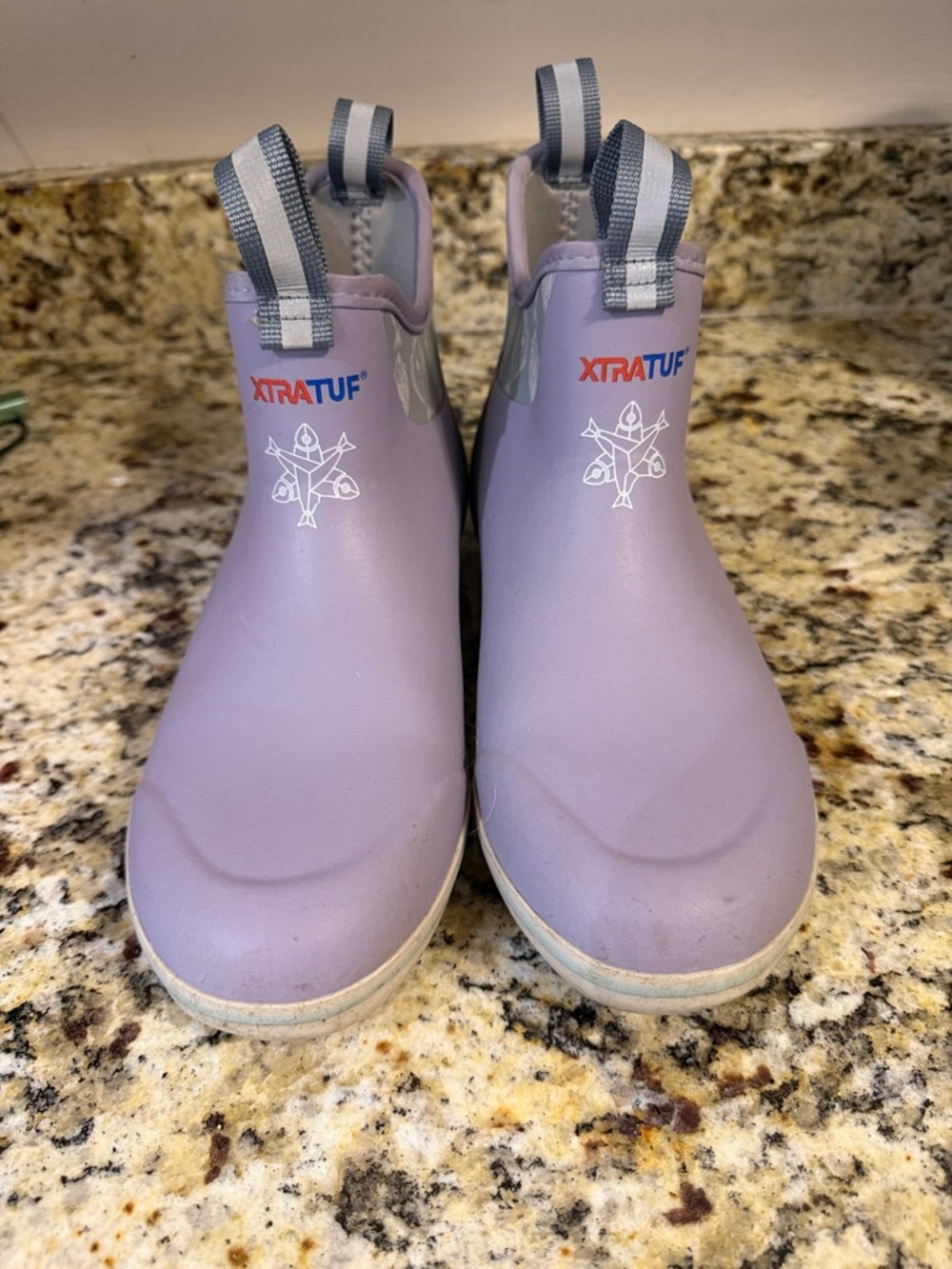 Women’s Lavender Slip-On Rain Boots